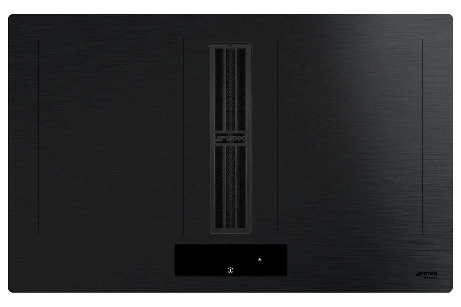 Варочная поверхность со встроенной вытяжкой Smeg HOBD382MB2, 83 см, индукция, слайдерное управление, 4 зоны нагрева, 9 уровней мощности, автоматическо