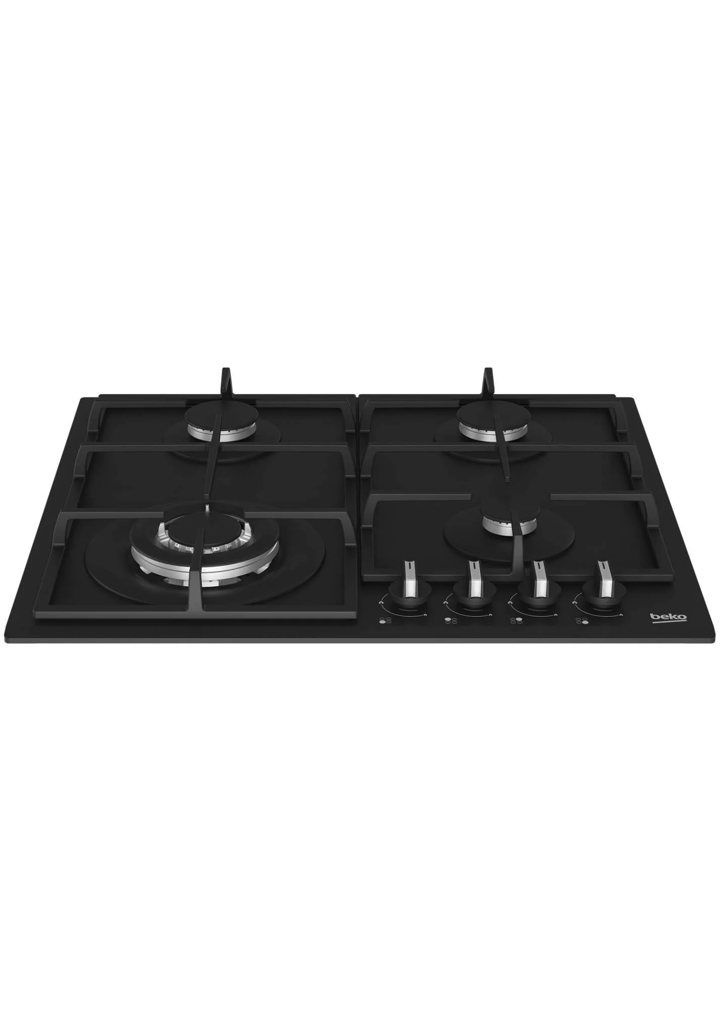 Встраиваемая газовая варочная поверхность Beko HIYG 64225 SBO, Черный