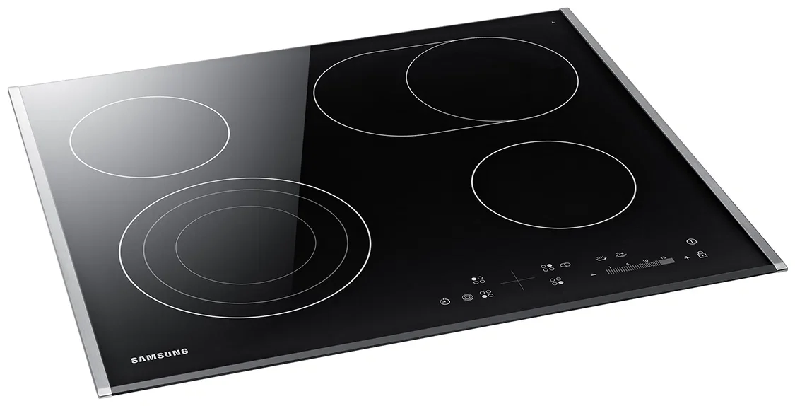 Встраиваемая электрическая панель Samsung NZ64T3536DK/WT 59 x 50.5 x 5.2 см., электронное управление, 15 степеней мощности, автоматическое отключение,