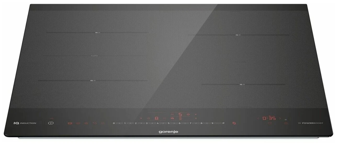 Встраиваемые индукционные панели Gorenje ISC645BSC Вид: индукционная, Тип установки: независимая, : черный, Материал варочной поверхности: стеклокерам