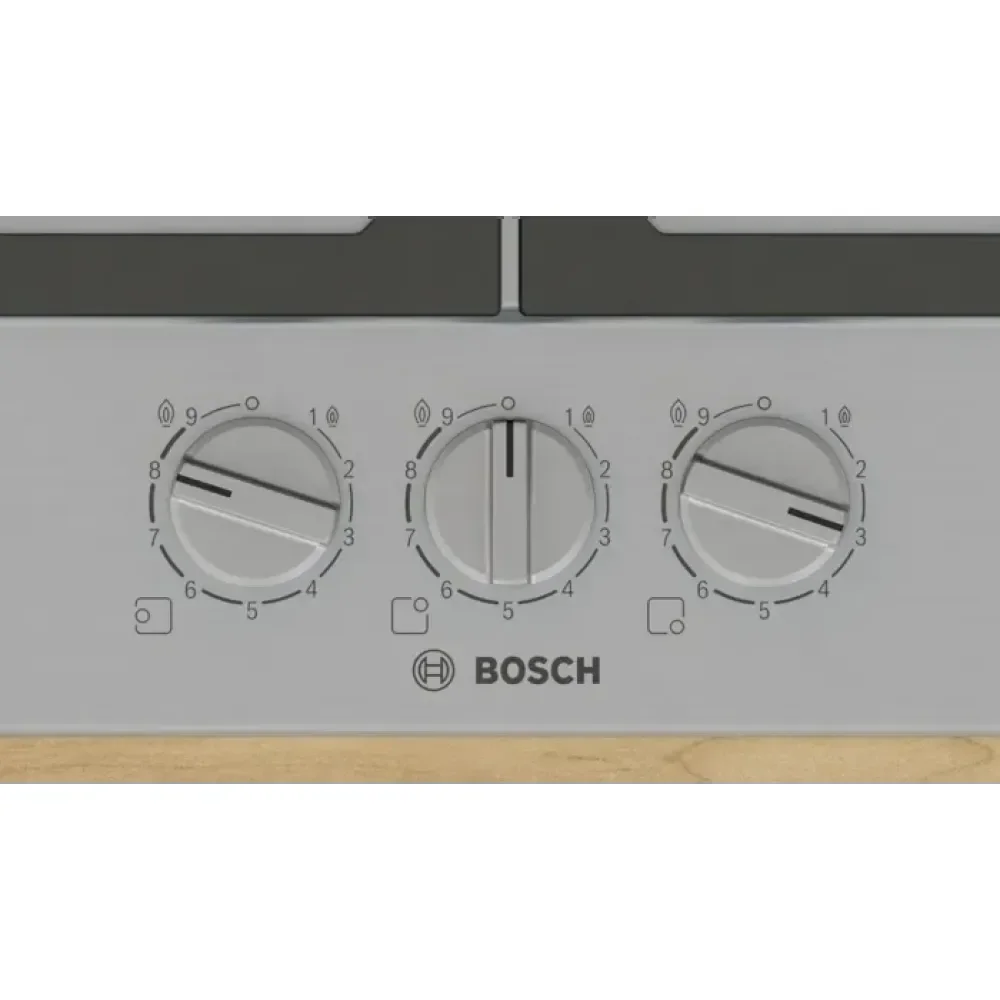Газовая варочная панель Bosch PCC6A5I90 серебристый