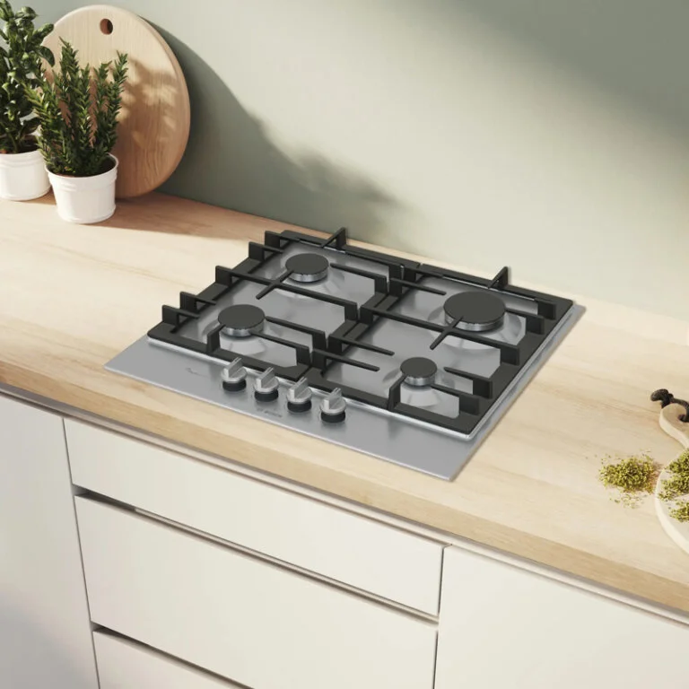 Газовая варочная панель Bosch PCC6A5I90 серебристый