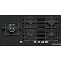 Газовая варочная панель Bosch PPP6A6I40 60 см, закаленное стекло, независимая, черная