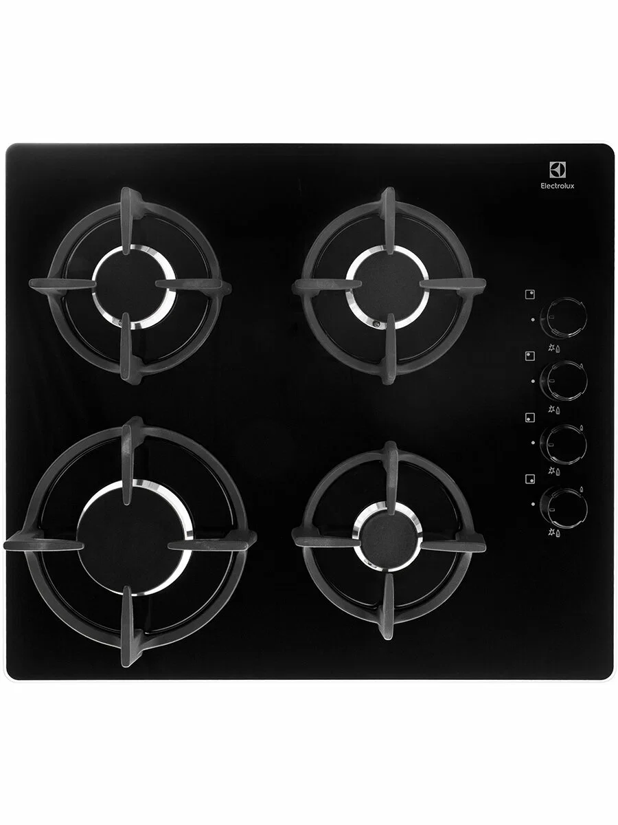 Газовая варочная панель Electrolux KGG6407K черный