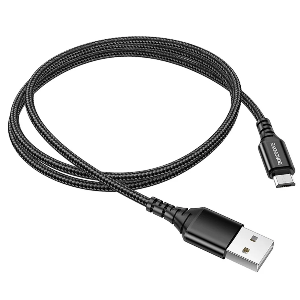 Кабели USB BOROFONE BX54 Ultra Type-C ( дл. 1 м, 20г., цв.черный)