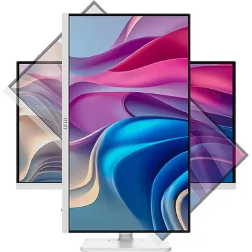 Монитор 27" MSI MD272UPHW IPS 3840x2160, 60 Гц, 4 мс, 16:9, 400 кд/м², 2xHDMI 2.0b, DP 1.4a, USB-C, USB Hub (3x USB 3.0), 3.5 Jack, Adaptive-Sync, бел