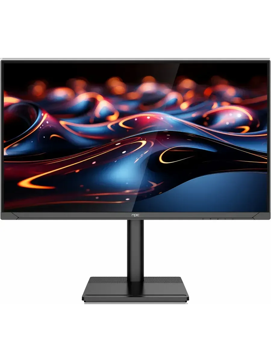 Монитор 27" NPC MD2707-K IPS 1920x1080, 240 Гц, 1 мс, 16:9, 250 кд/м², 2xHDMI, 1хDP, черный/красный