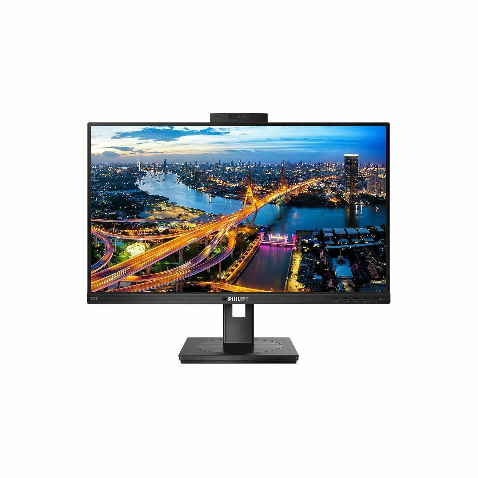 Монитор 27" Philips 275B1 IPS 2560x1440, 75 Гц, 4 мс, 300 кд/м2, 16:9, 1xHDMI, 1xDP, 1x3.5 мм, черный