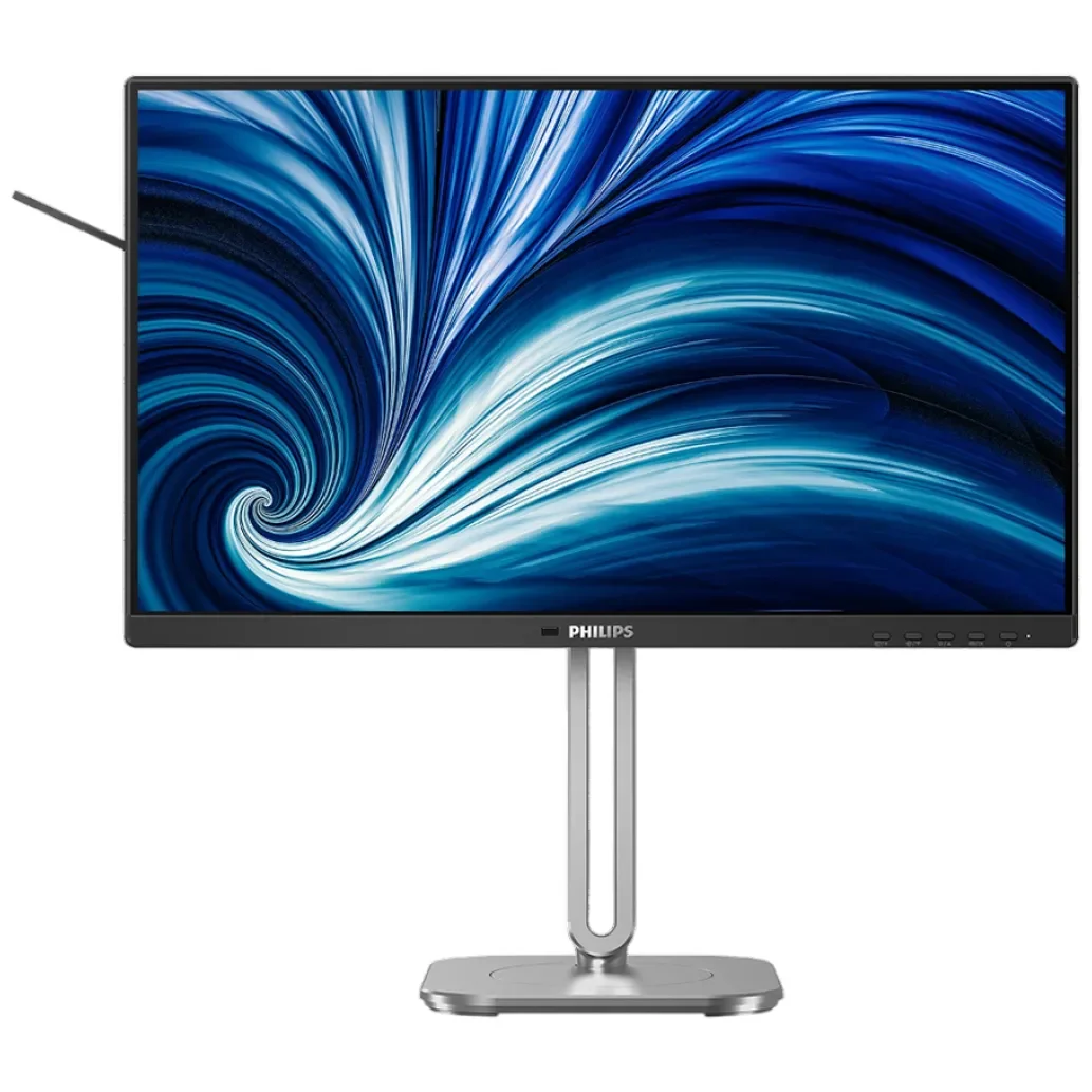 Монитор 27" Philips 27B2N4500 2560x1440, WLED, 16:9, IPS, 350cd, 4ms, 1500:1, 50M:1, 178/178, 2*HDMI, DP, USB Hub: 3*USB3.2, USB-C(15W) Speakers, 120H