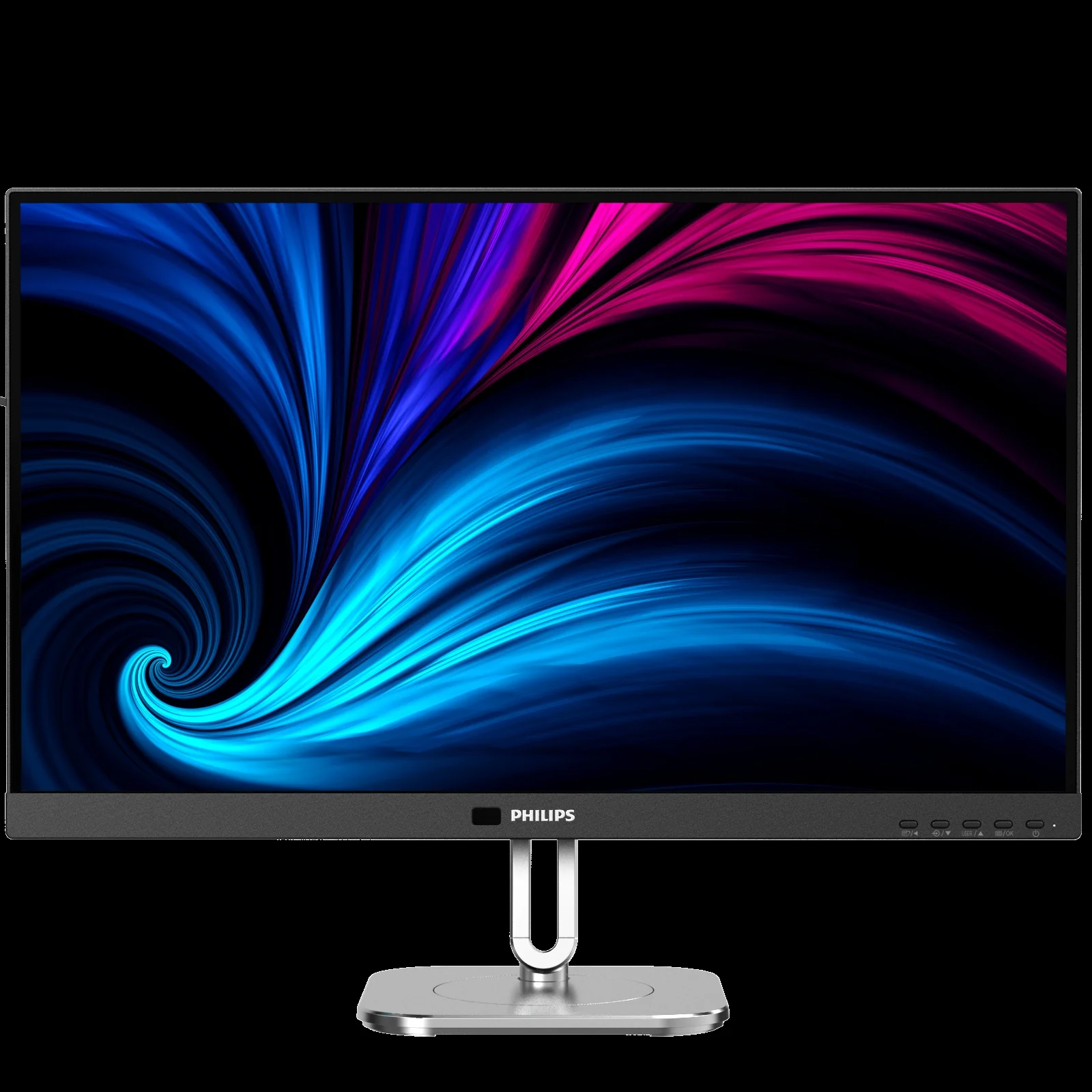 Монитор 27" Philips 27B2U6903 IPS 3840x2160, 75 Гц, 4 мс, 16:9, 350 кд/м², 2xHDMI 2.0, DP 1.4, Thunderbolt 4, USB-C (90 Вт), USB Hub (6x USB 3.2), RJ4