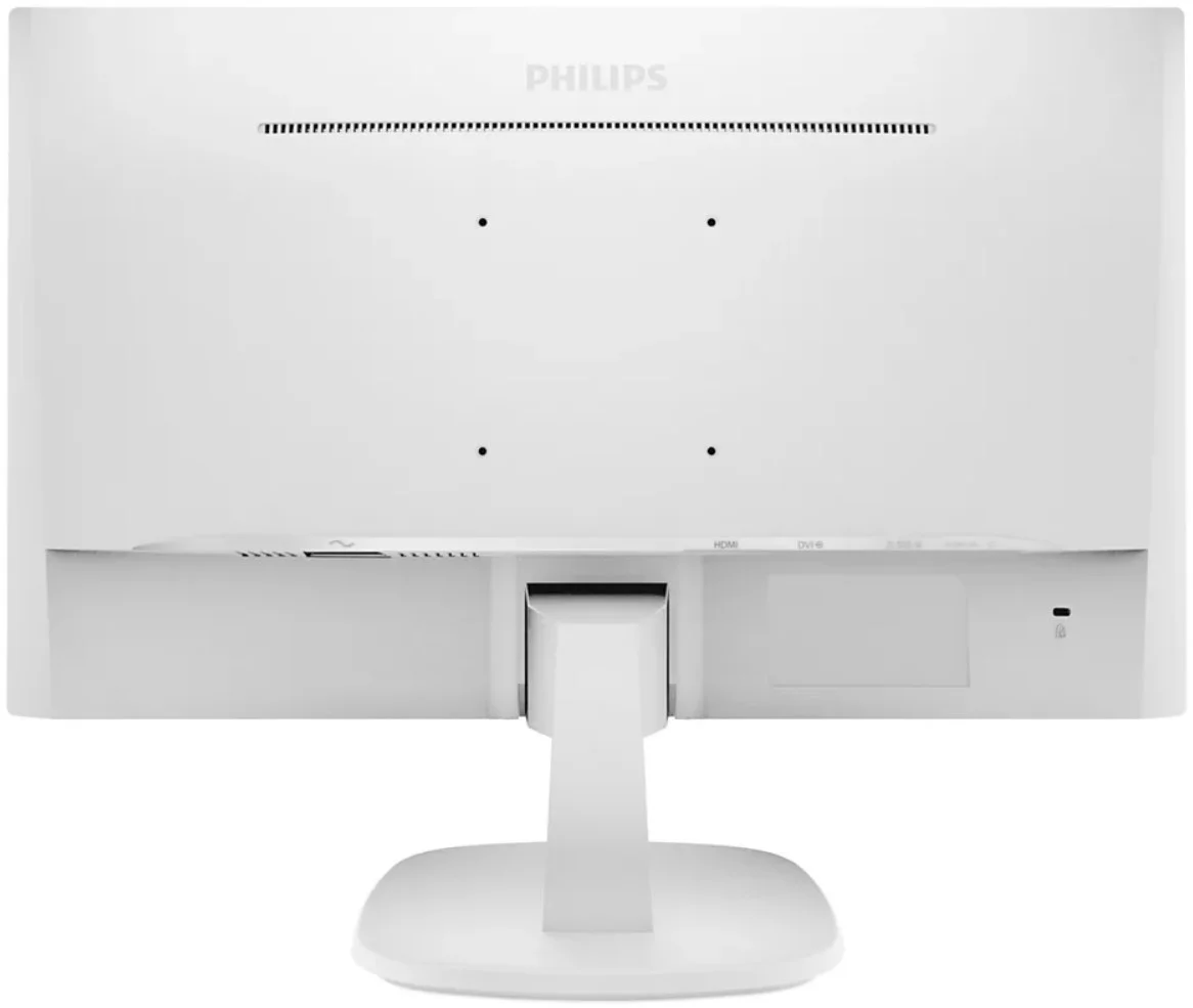 Монитор 27" Philips 27E1N1200AW IPS 1920x1080, 100 Гц, 4 мс, 16:9, 300 кд/м², HDMI 1.4, DP 1.2, VGA, 3.5 мм, динамики (2x2 Вт), Adaptive-Sync, белый