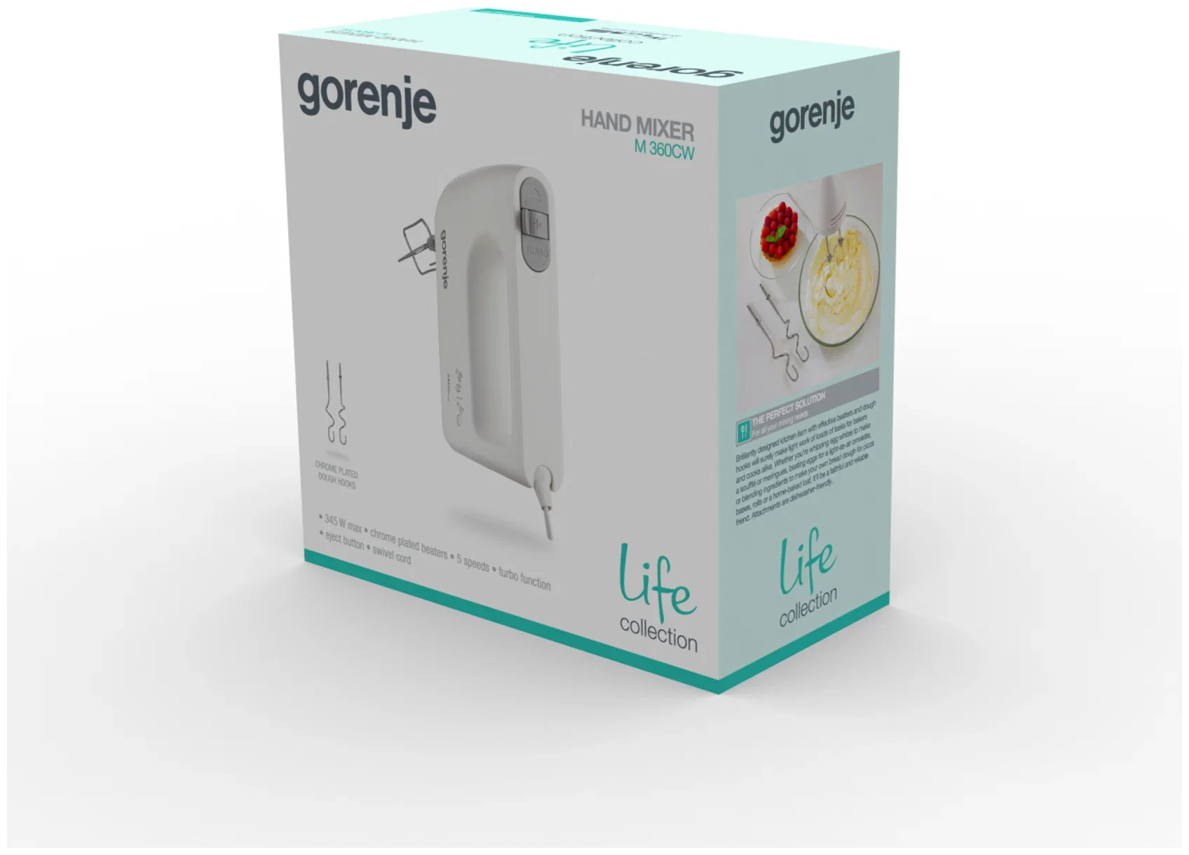 Миксер ручной M460CDC WHITE 735651 GORENJE