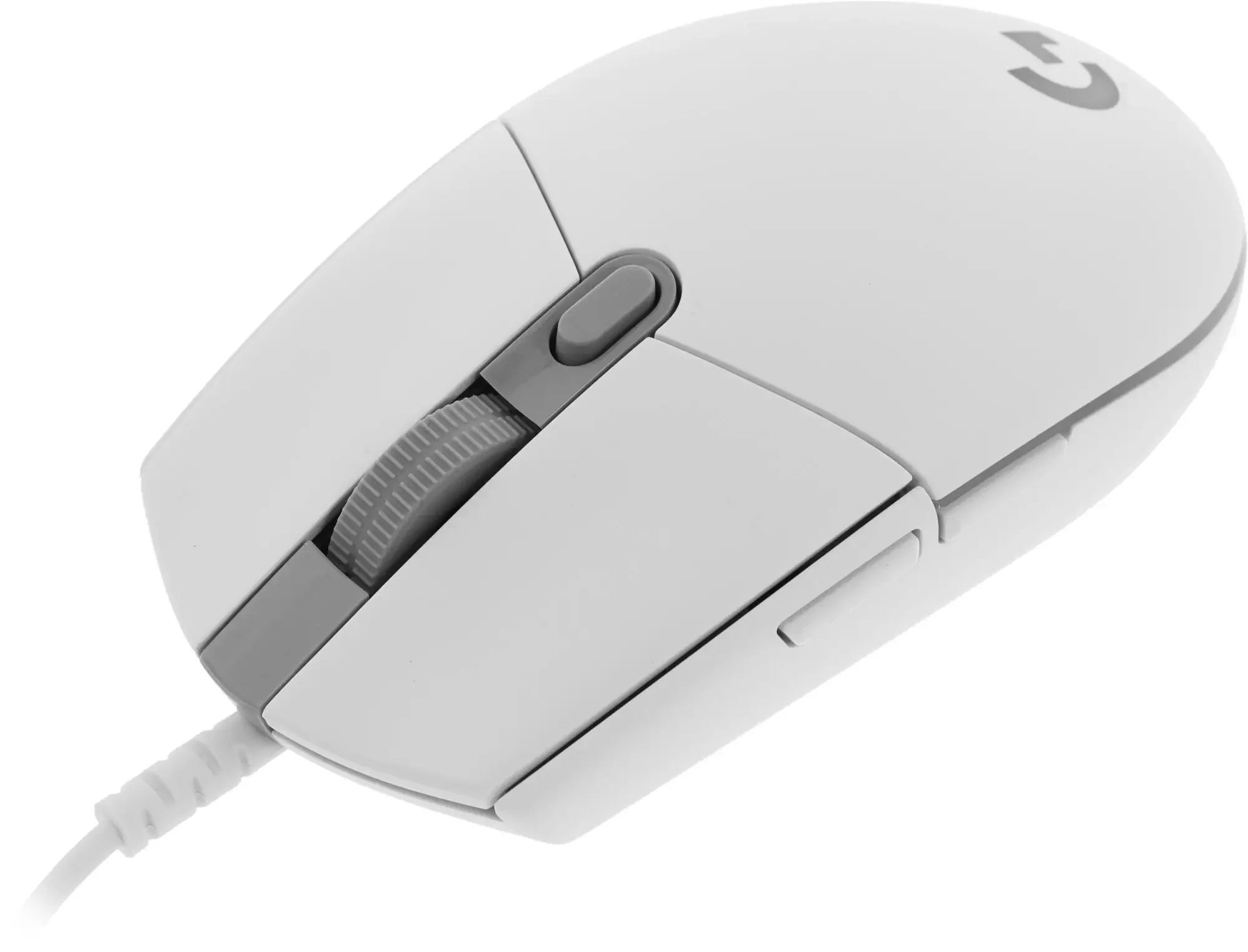 Мышка проводная USB OPTICAL G102 LIGHTSY WHITE 910-005809 LOGITECH