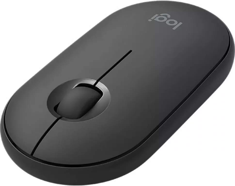 Мышь беспроводная PEBBLE M350 BLACK 910-005576 LOGITECH