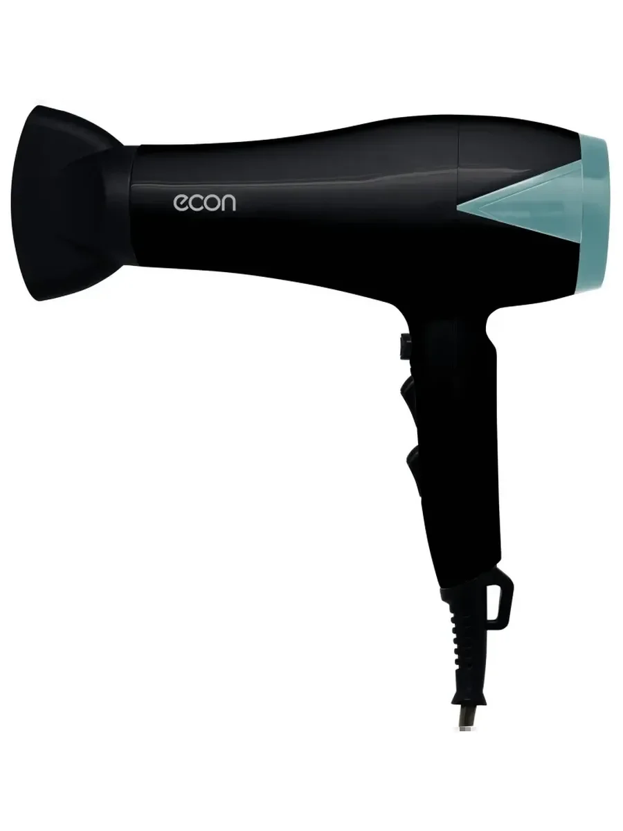 Фен Econ ECO-BH210D, (2000 Вт, 2 режима, насадка)