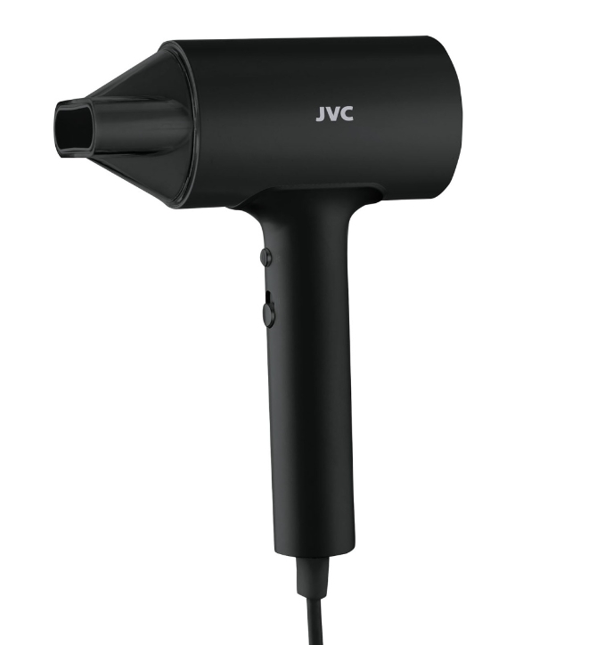 Фен JVC JHD011.(1600 Вт, Защита от перегрева, насадки)