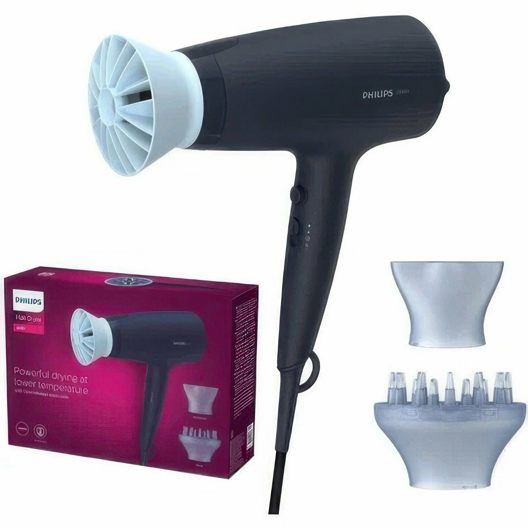 Фен Philips BHD360 (2100Вт, ионизация)