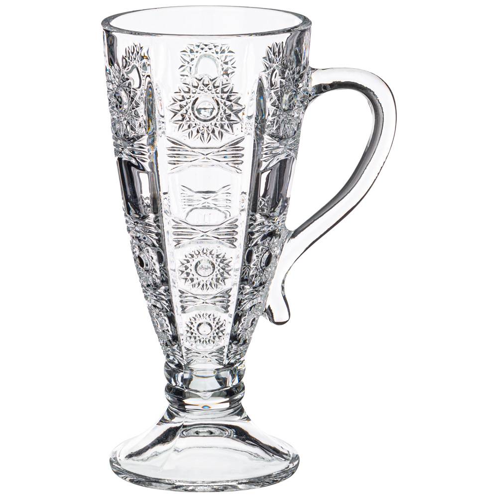 ARTI-M НАБОР ИЗ 4-Х КРУЖЕК "MUZA CRYSTAL" 250 МЛ. ВЫСОТА=16,5 СМ.