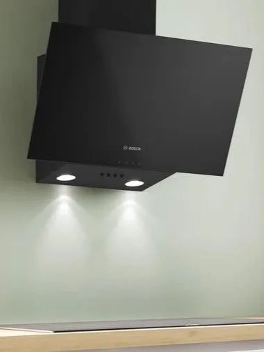 Вытяжка наклонная Bosch DWK63PJ60T чёрный, 60 см, 360 м³/ч, 54 дБ