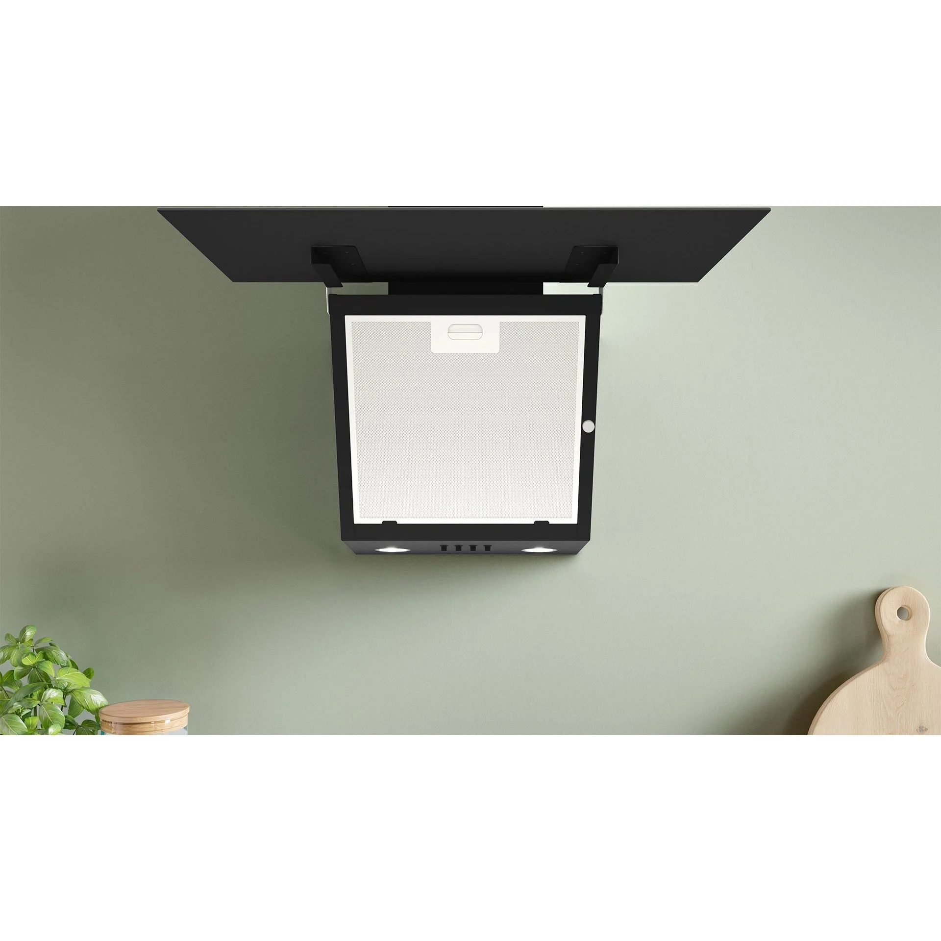 Вытяжка наклонная Bosch DWK63PJ60T чёрный, 60 см, 360 м³/ч, 54 дБ