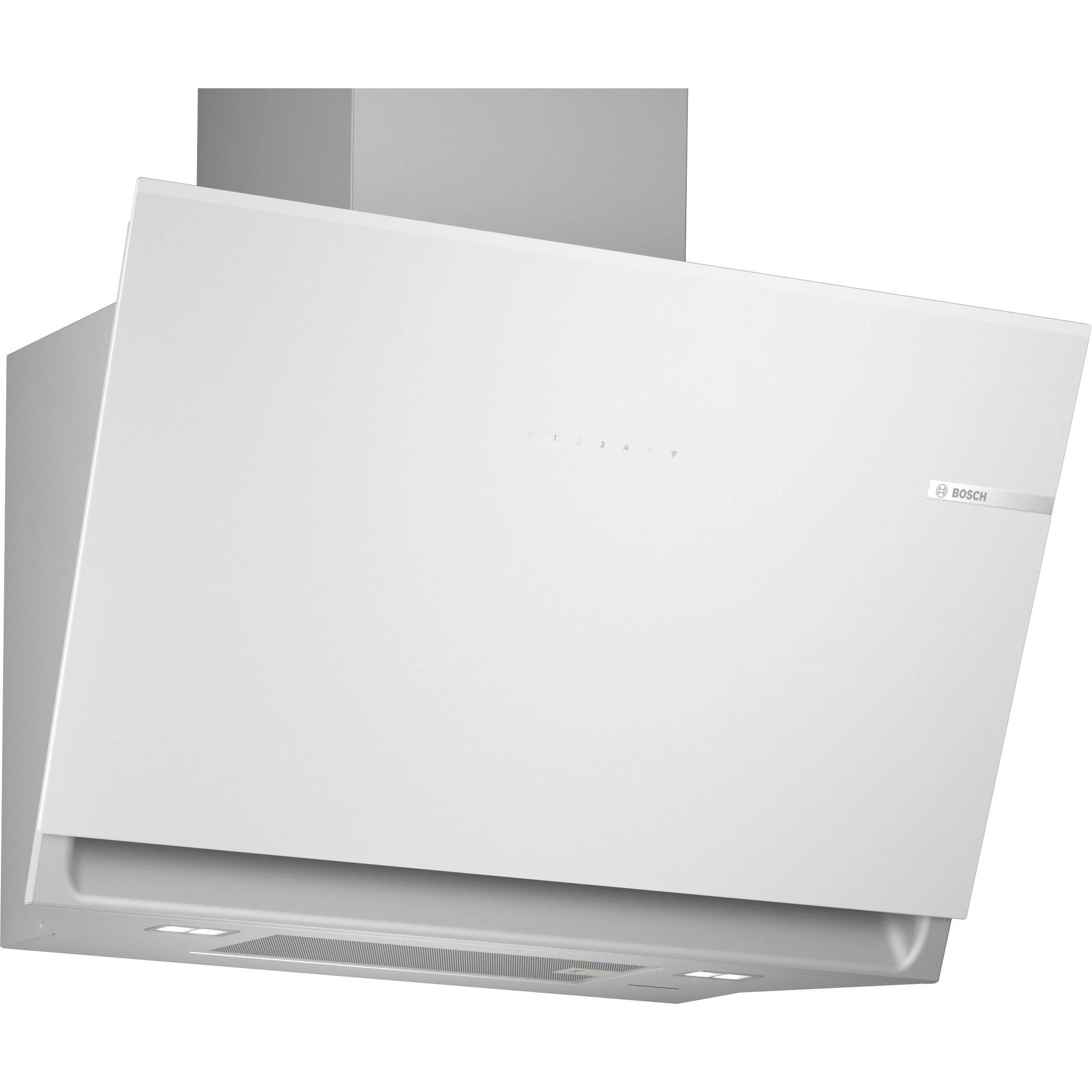 Вытяжка наклонная Bosch DWK66PJ20T белый, 60 см, 700 куб. м/ч, 71 дБ