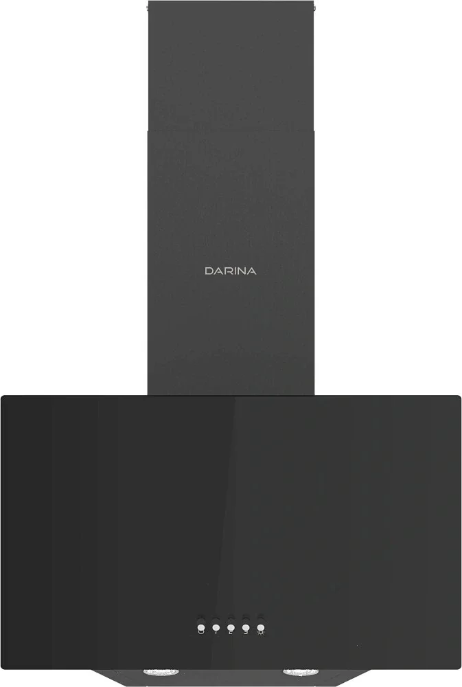 Вытяжка наклонная Kuppersberg F 603 B черный, 60 см, 1300 куб. м/ч, 53 дБ