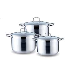 Kelli Набор Кастрюль из 6-и предметов KL-4217(1х4) 5 л, 6,6 л, 8 л
