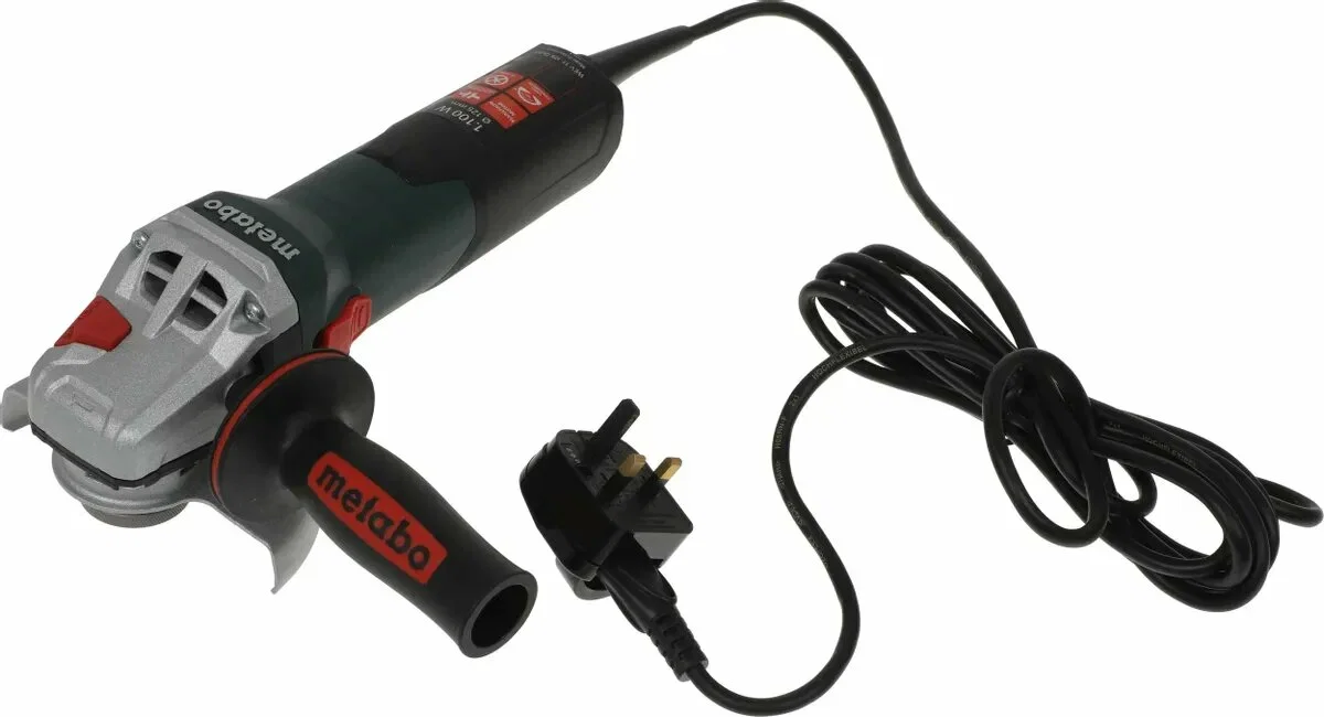 Углошлифовальная машина Metabo WEV 11-125 Quick 1100Вт 10500об/мин рез.шпин.:M14 d=125мм (603625000)