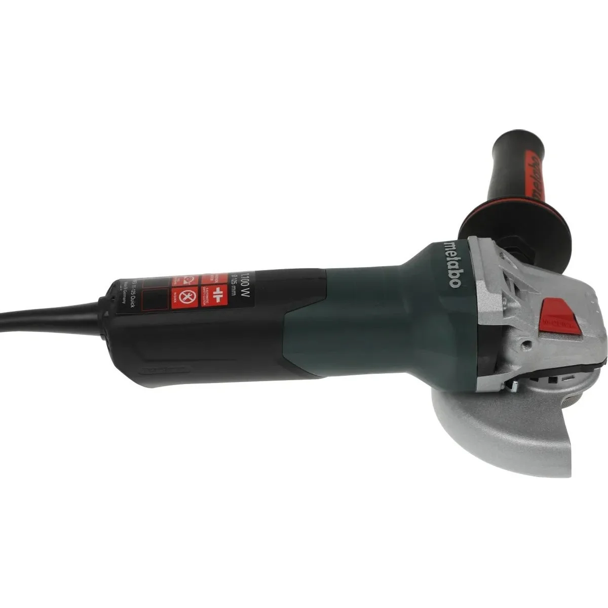 Углошлифовальная машина Metabo WEV 11-125 Quick 1100Вт 10500об/мин рез.шпин.:M14 d=125мм (603625000)