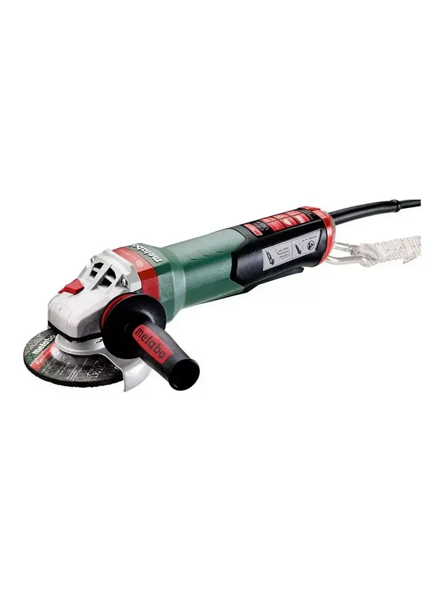 Углошлифовальная машина Metabo WEV 15-125 Quick HT 1550Вт 9600об/мин рез.шпин.:M14 d=125мм (600562000)