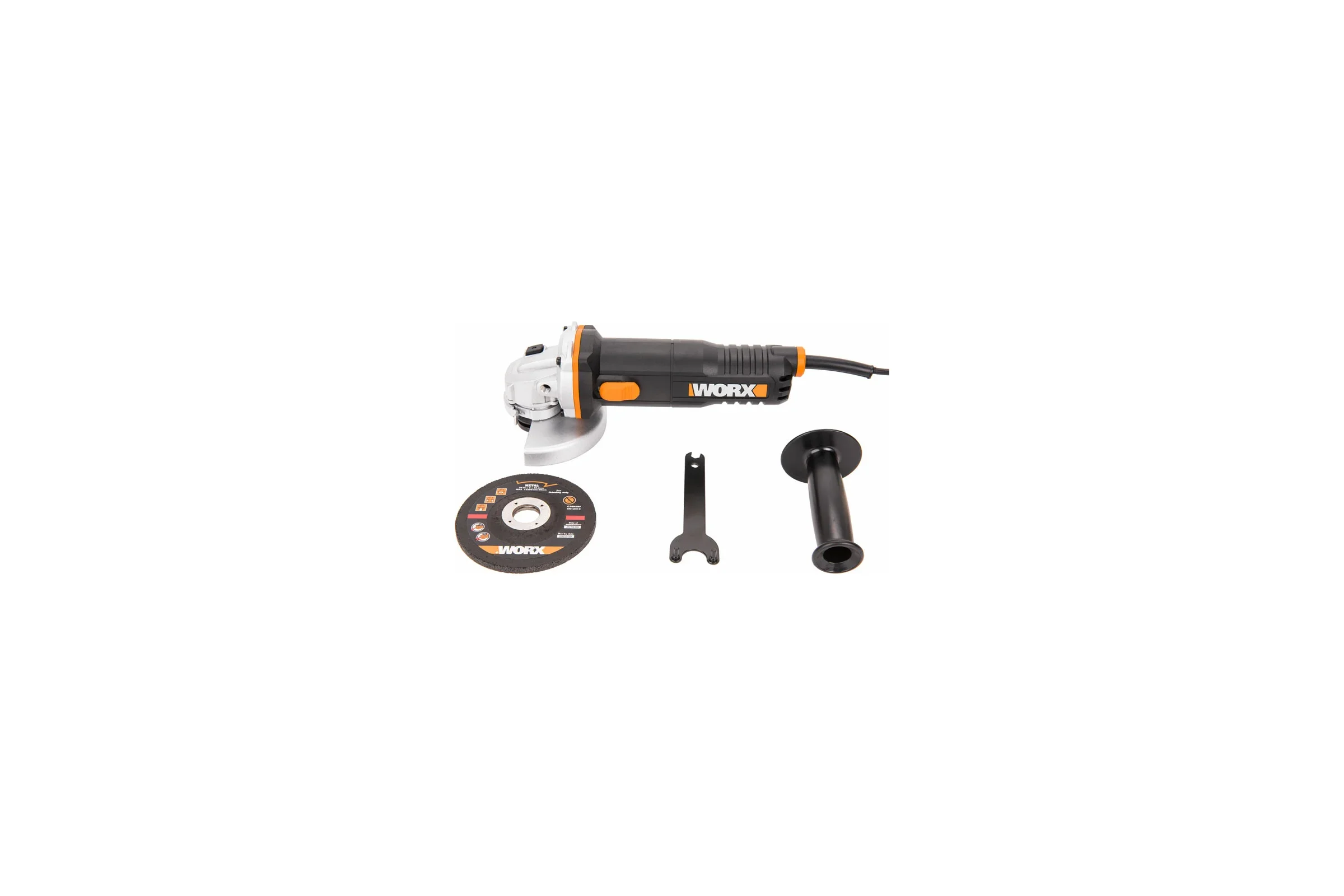 Углошлифовальная машина Worx WX711.1 750Вт 12000об/мин рез.шпин.:M14 d=115мм жестк.кейс