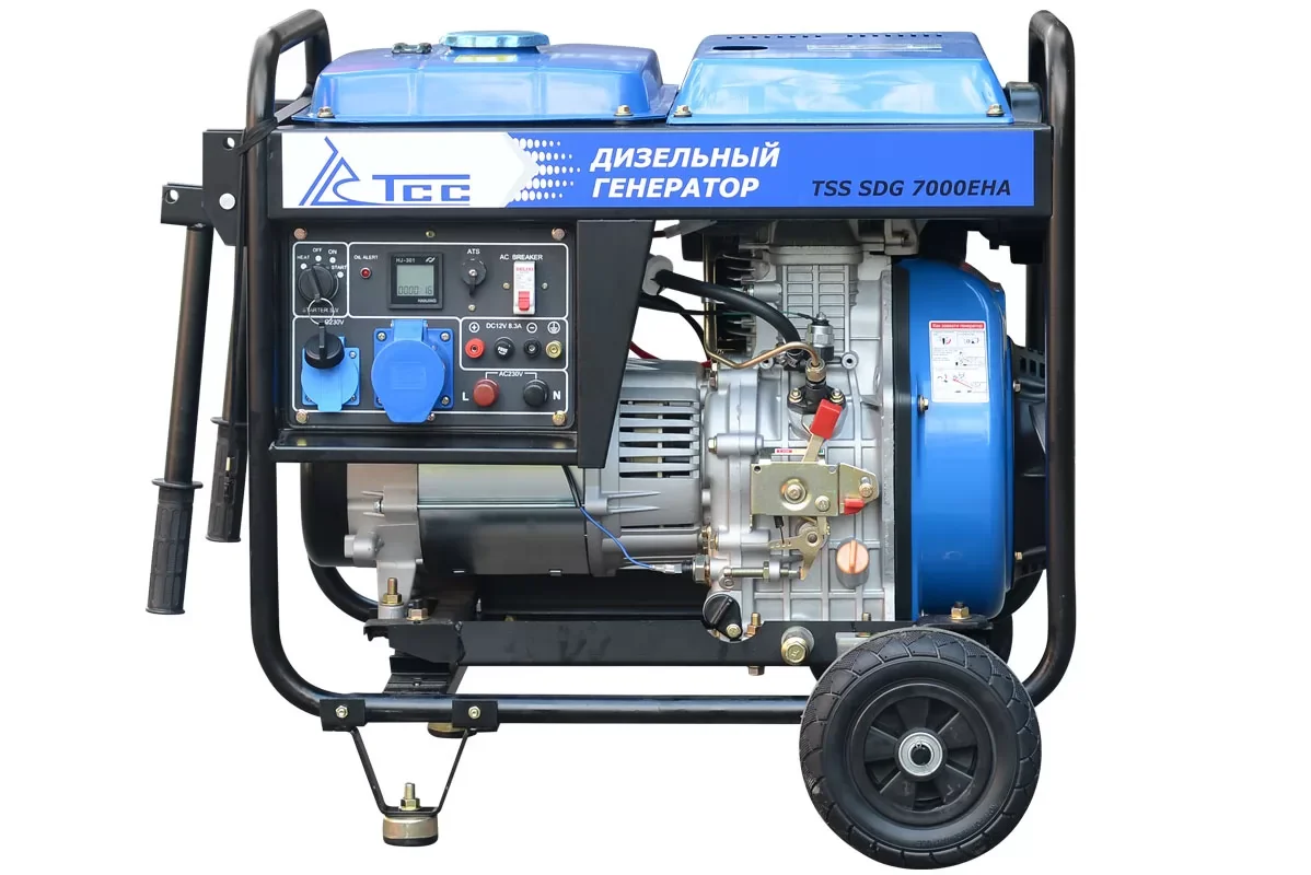 Генератор ТСС SDG 7000EHA 7кВт