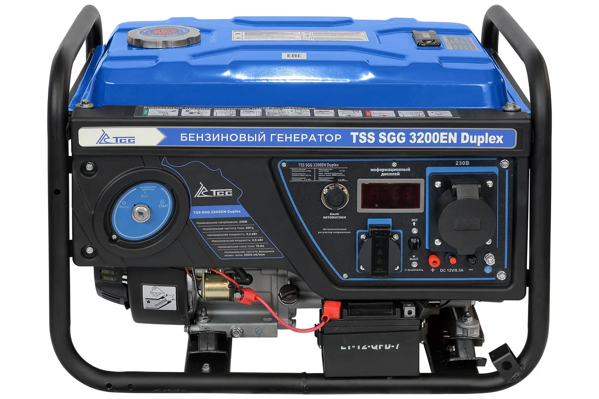 Генератор ТСС SGG 3200EN Duplex 3.5кВт