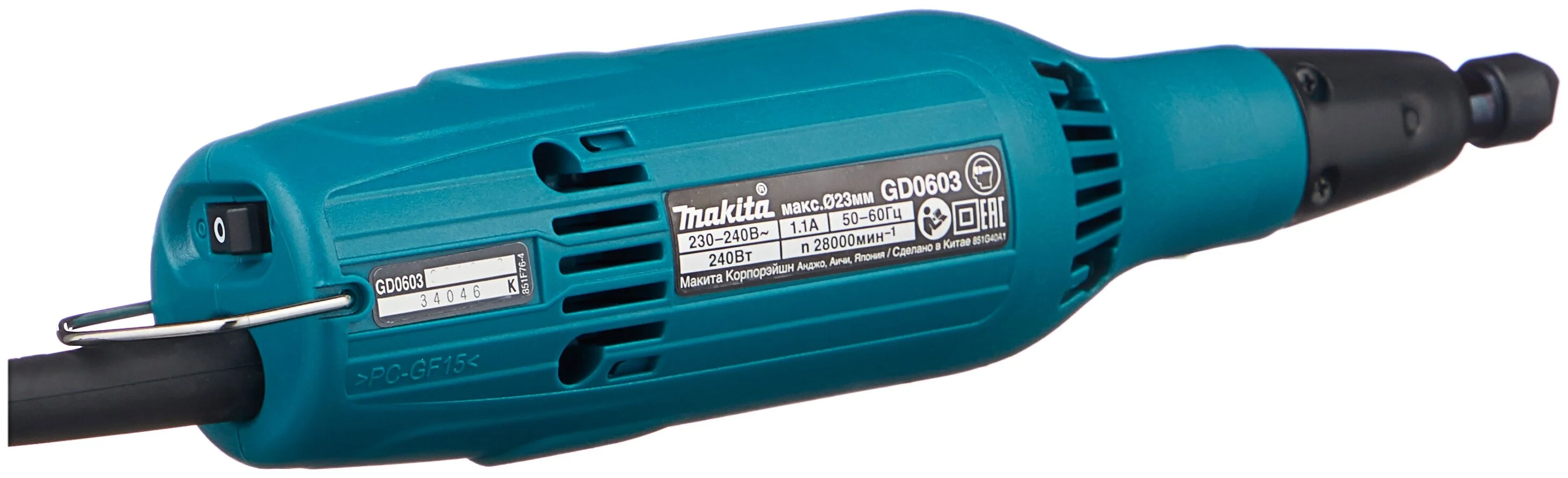Гравер Makita GD0603 240Вт