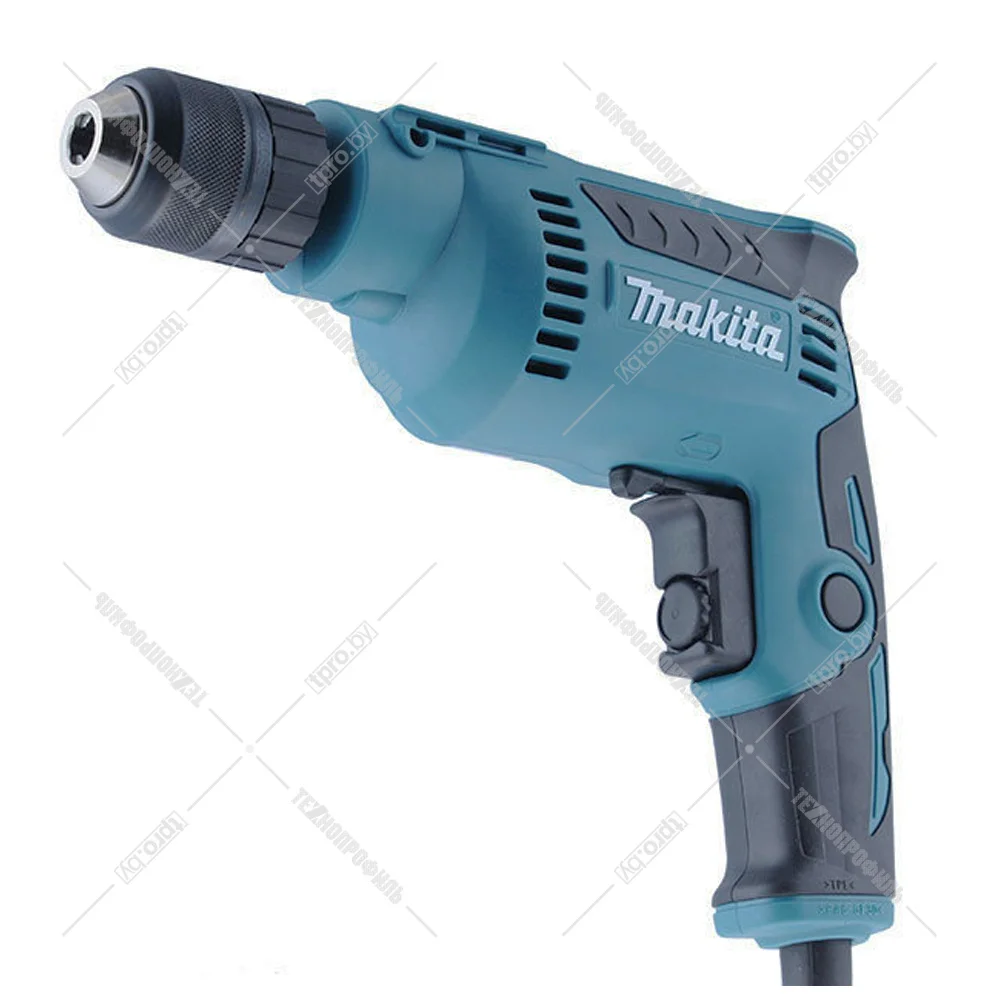 Дрель безударная Makita DP2011 370Вт патрон:быстрозажимной реверс