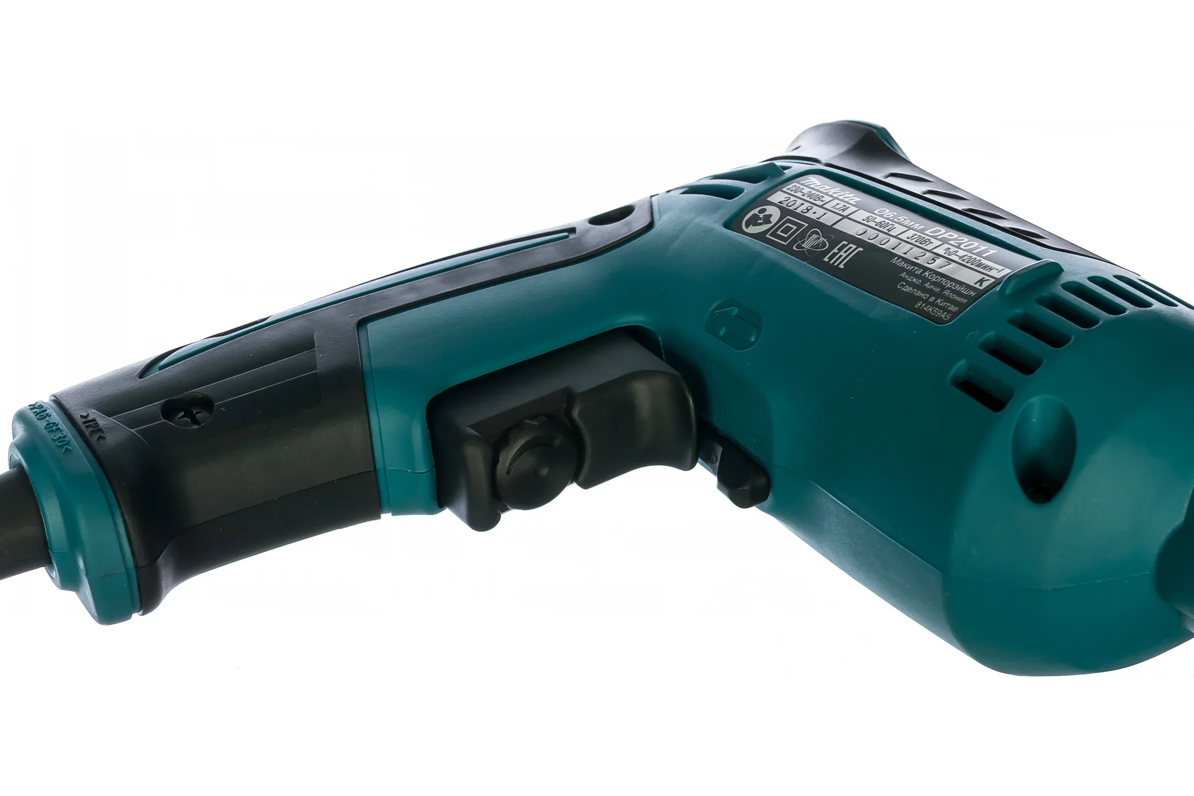 Дрель безударная Makita DP2011 370Вт патрон:быстрозажимной реверс