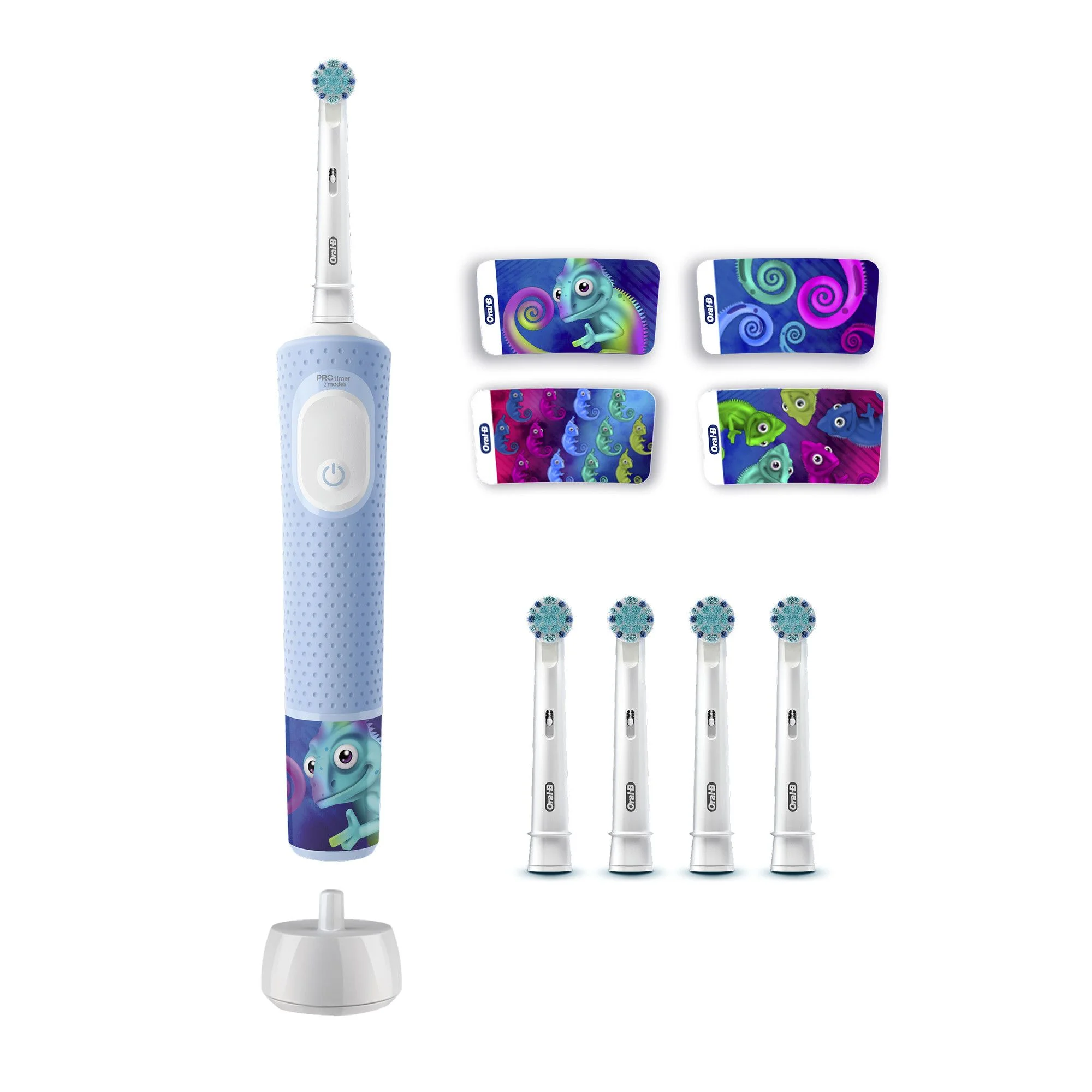 Электрическая зубная щетка Oral-B D103.413.2K+Нас PROKids EB10S 4шт ПН