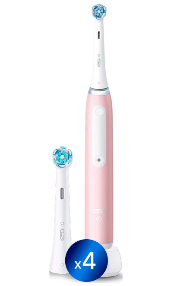 Электрическая зубная щетка Oral-B iO Series 3/iOG3.1A6.0 Pink (с насадками 4 шт)