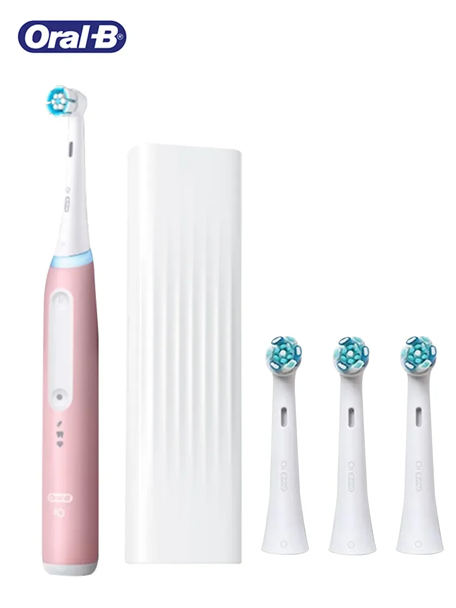 Электрическая зубная щетка Oral-B iO Series 3/iOG3.1A6.0 Pink (с насадками 4 шт)