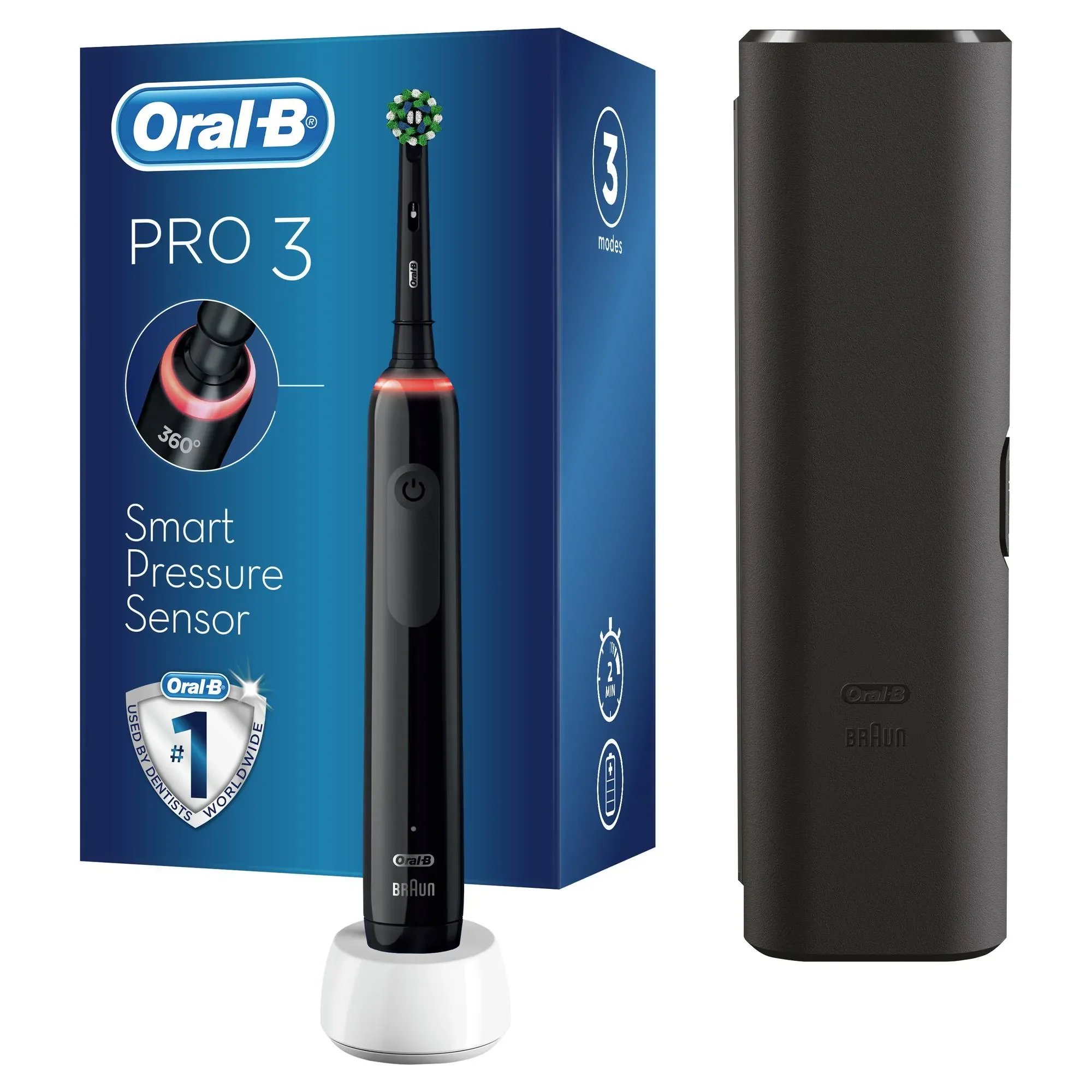 Электрическая зубная щетка Oral-B Oral-B Pro 3_D505.513.3X BK