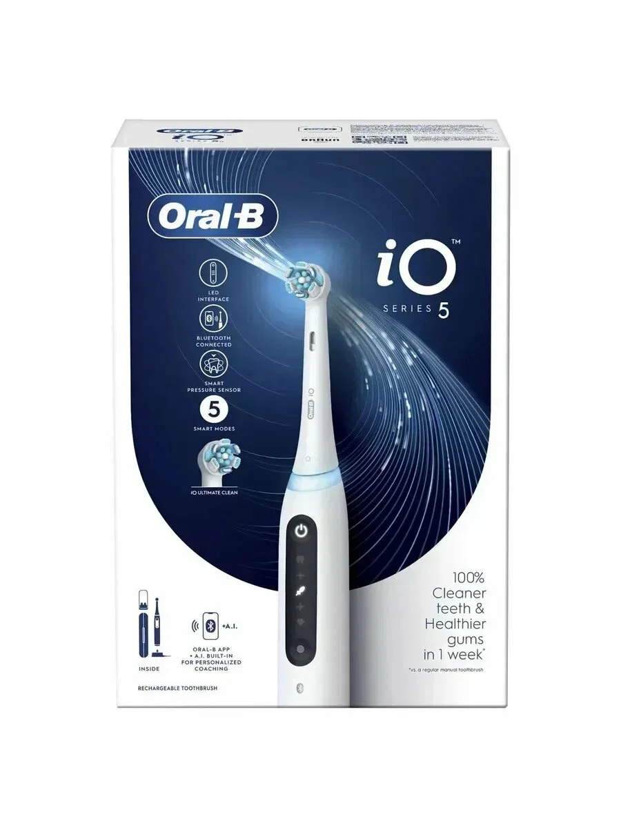 Электрическая зубная щетка Oral-B Series 5 iOG5.1A6.1DK WT