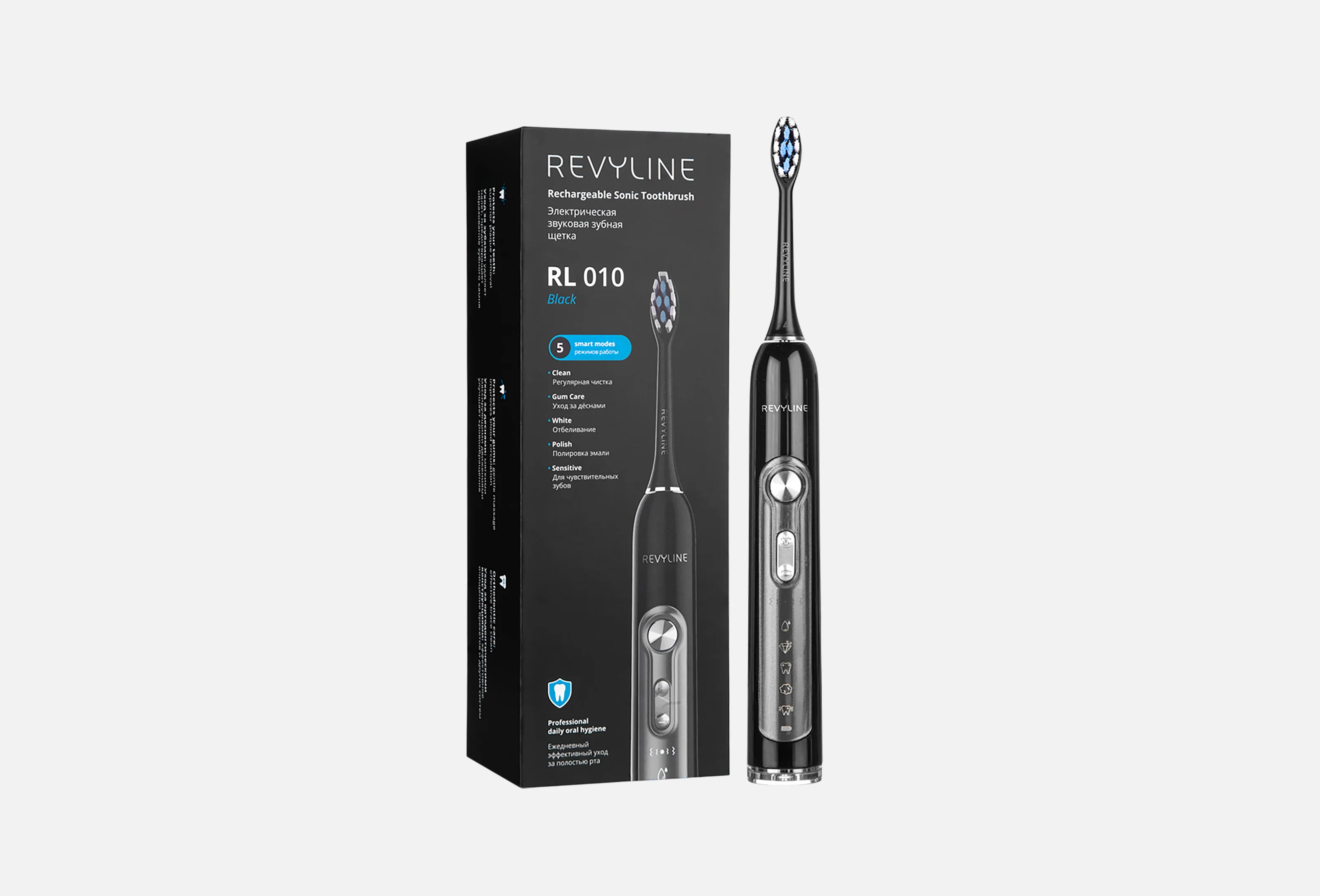 Электрическая зубная щетка Revyline RL 010 черная