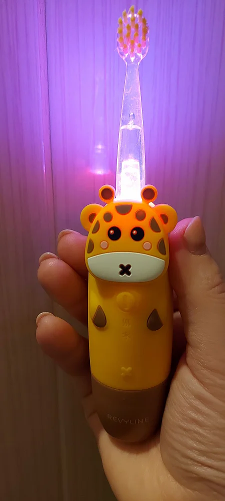 Электрическая зубная щетка Revyline RL 025 Baby, Yellow