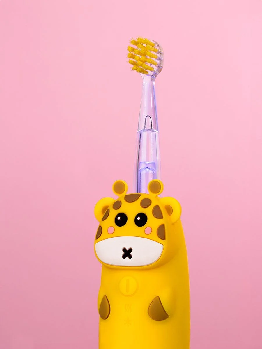 Электрическая зубная щетка Revyline RL 025 Baby, Yellow