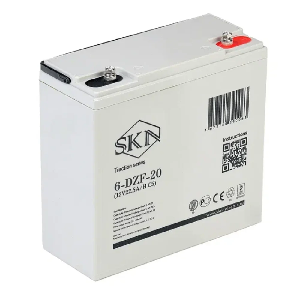 Зарядное устройство для автомобилей Gelbert 6-DZF-20 (12V22.5A/H C5)
