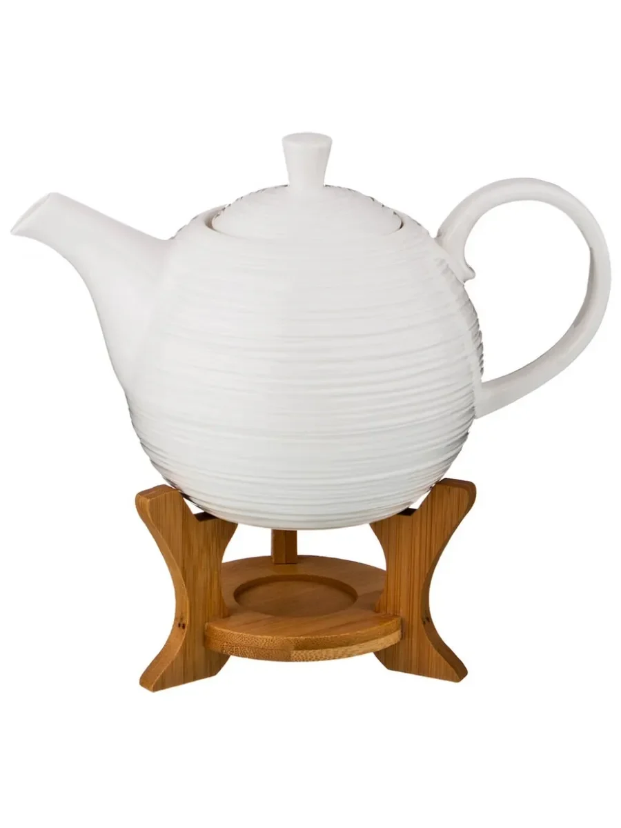 ЧАЙНИК ЗАВАРОЧНЫЙ LEFARD "NATIVE" 850 МЛ. НА ПОДСТАВКЕ 21,5*12,5*20,5 СМ (КОР=12ШТ.)
