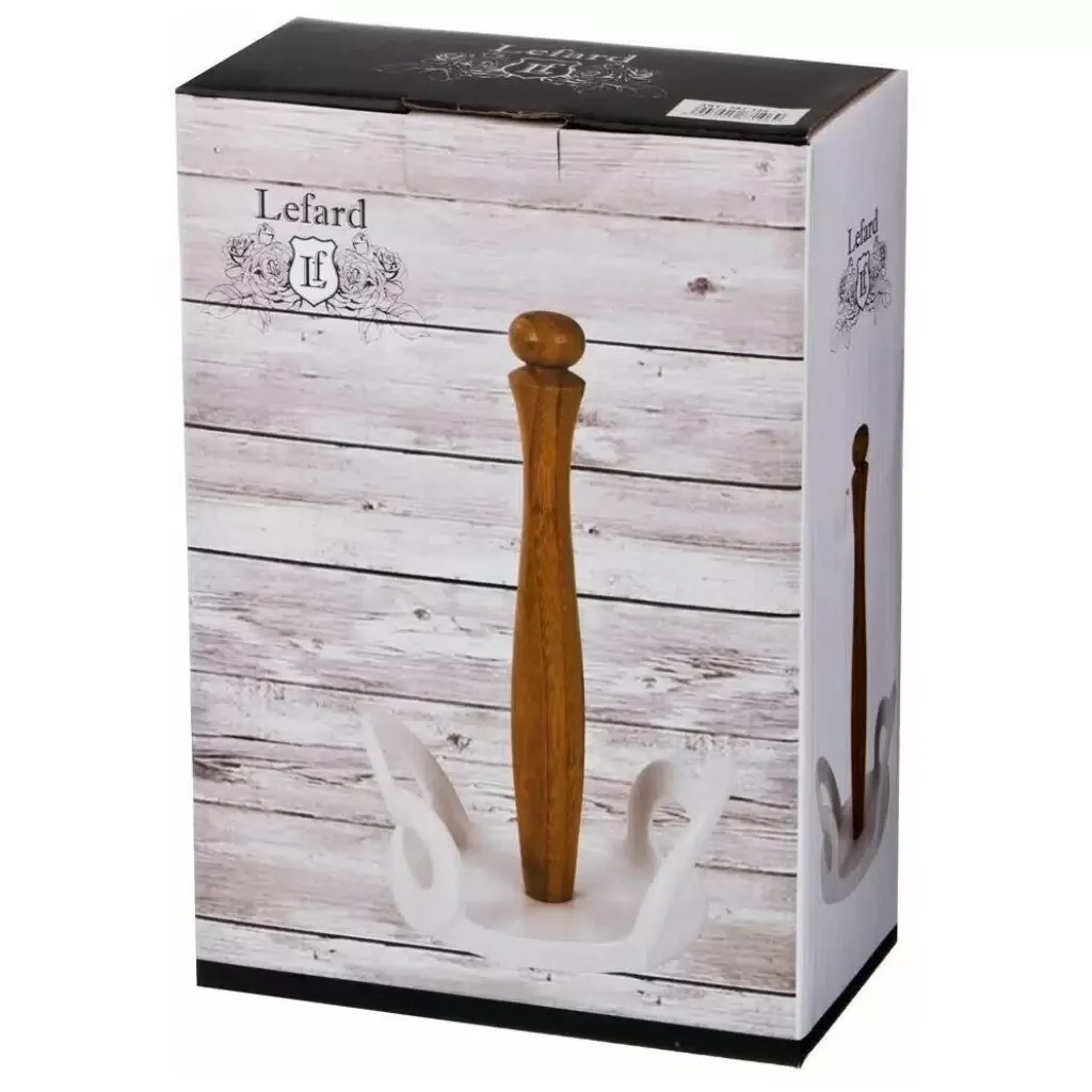 ПОДСТАВКА ДЛЯ БУМАЖНОГО ПОЛОТЕНЦА LEFARD "NATIVE" 13*13*25,5 СМ (КОР=12ШТ.)