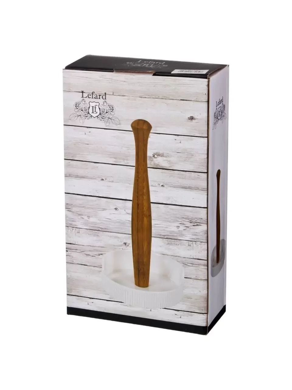 ПОДСТАВКА ДЛЯ БУМАЖНЫХ ПОЛОТЕНЕЦ LEFARD "NATIVE" 13,5*12 СМ. ВЫСОТА=26 СМ. (КОР=8ШТ.)