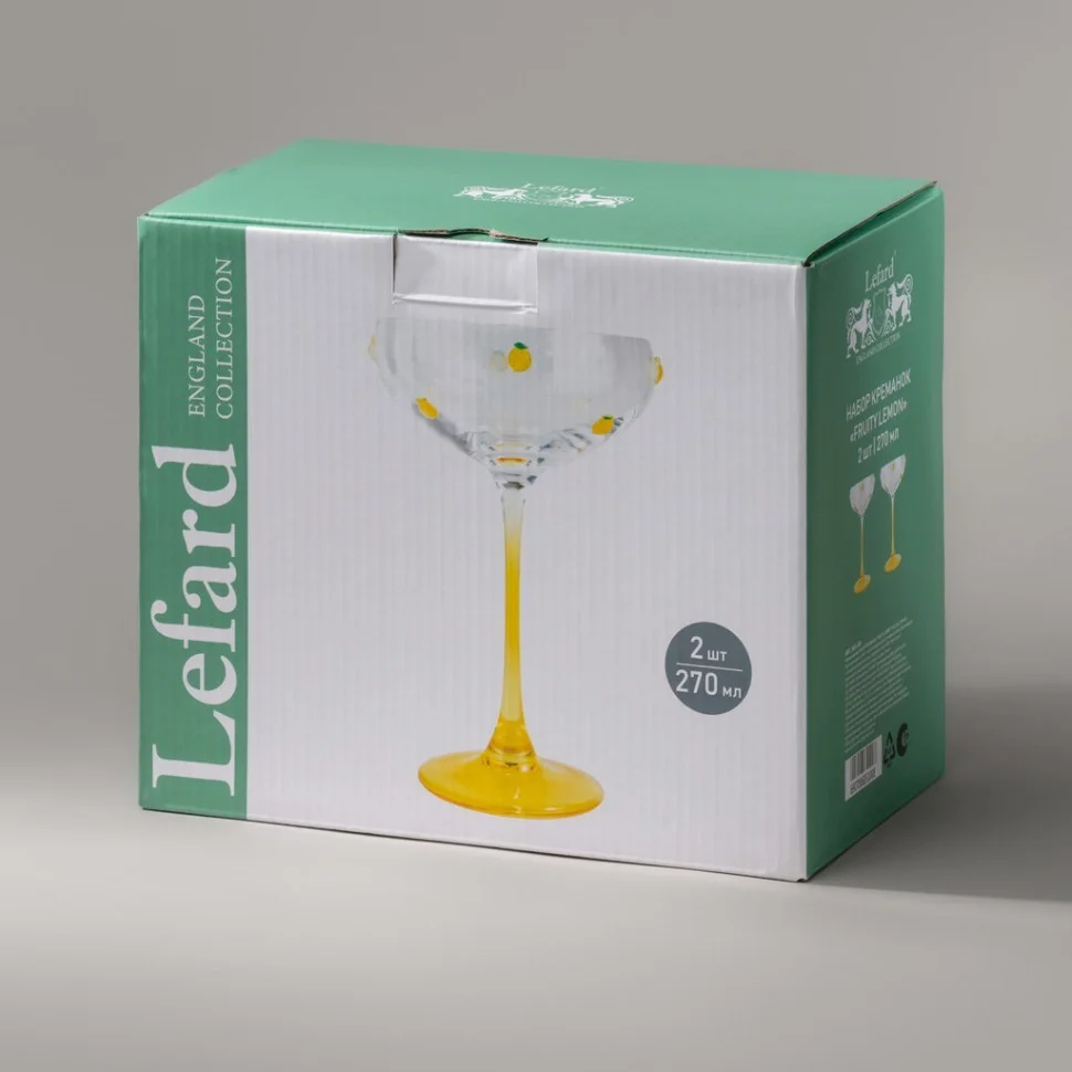 НАБОР КРЕМАНОК "FRUITY LEMON" ИЗ 2 ШТ. 270 МЛ