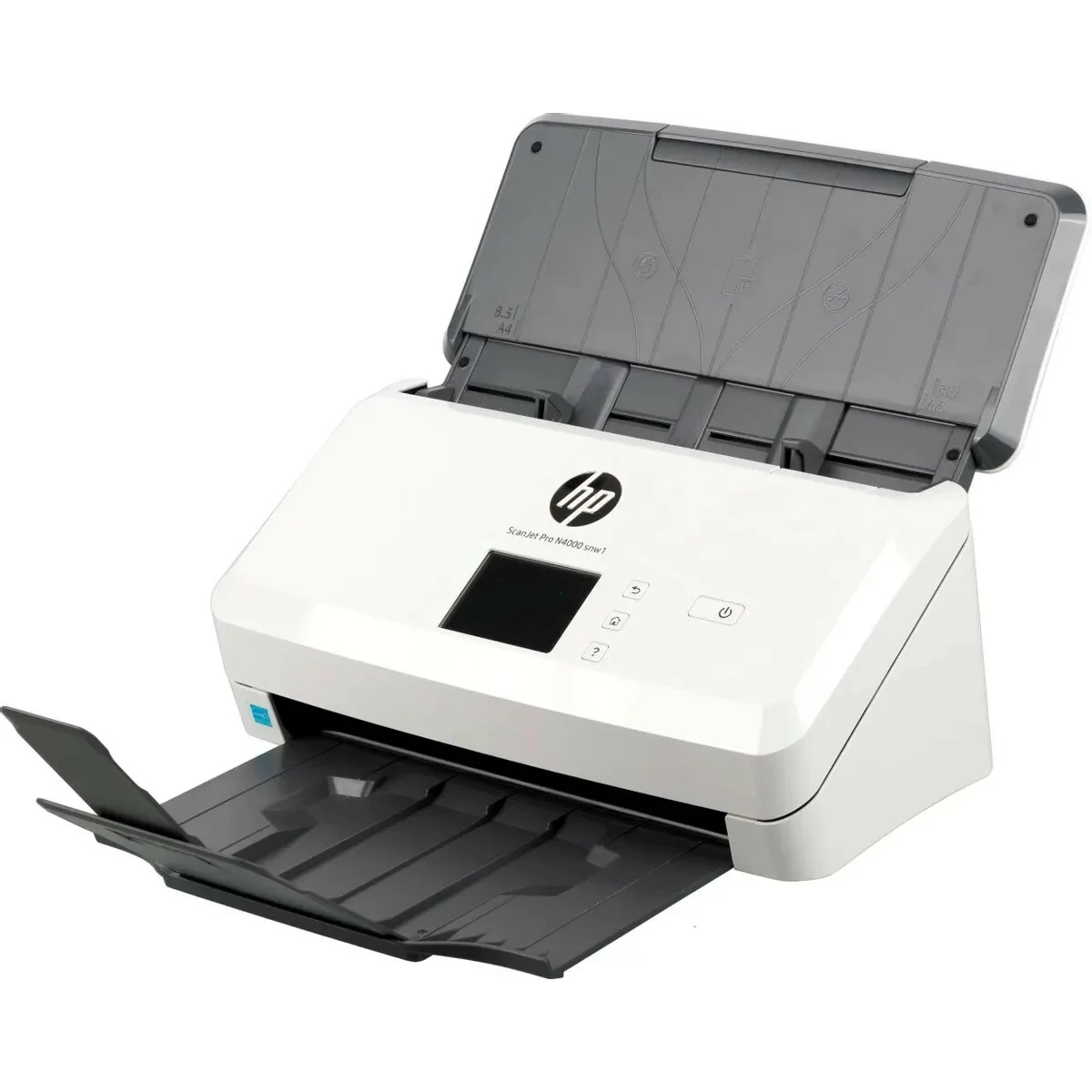 Сканер протяжный HP ScanJet Pro N4000 snw1 (6FW08A) A4 белый/черный
